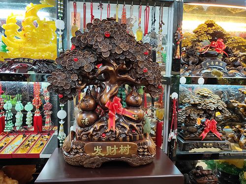 合肥摆件批发-桌面摆件工艺品摆件发财树